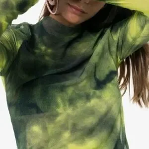 Marques Almeida | Tops | Marques Almeida Tie Dye Mesh Top